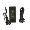 Fuente de alimentación Green Cell AD26AP 75W 19V cargador de portátil AC/DC para interiores, negro