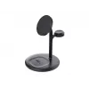 Green Cell MSST-GC-3IN1-B cargador para dispositivos móviles auriculares, auricular, smartphone, smartwatch negro carga inalámbrica coche
