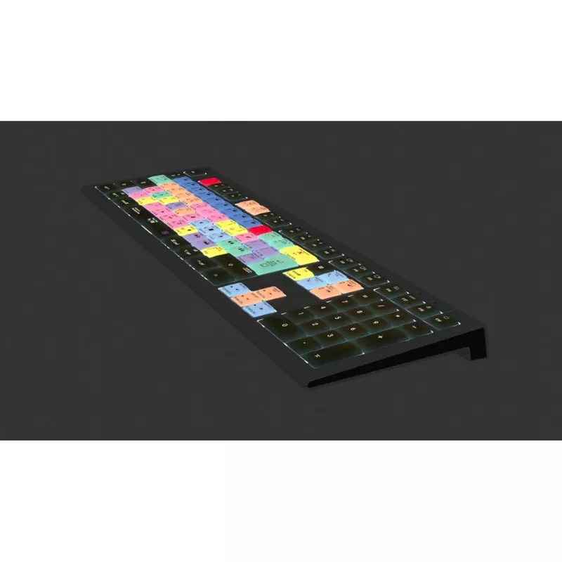 Teclado Logickeyboard LKB-PPROCC-A2M-UK USB QWERTY Inglés Negro (LKB-PPROCC-A2M-UK)