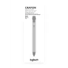 Logitech Crayon - lápiz digital para Apple iPad - Lightning - gris