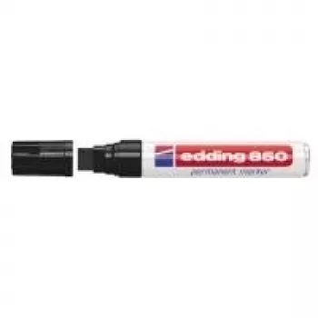 Rotulador permanente Edding 850 Block negro 5 unidades