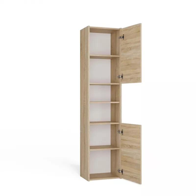 Top E Shop S40 SONOMA mueble de almacenaje para baño, roble