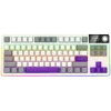 LORGAR KBP70TKLW, teclado gaming mecánico inalámbrico TKL Pro, beige, distribución EN