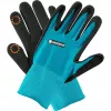 Gardena 11510-20 - Guantes de jardín - Negro - Azul - S - SML - Elastano - Nitrilo - Poliéster - 42 % Poliéster - 55 % Nitrilo - 3 % Elastano