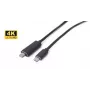Microconnect USB3.1CMDP2 Adaptador gráfico USB 3840 x 2160 píxeles Negro