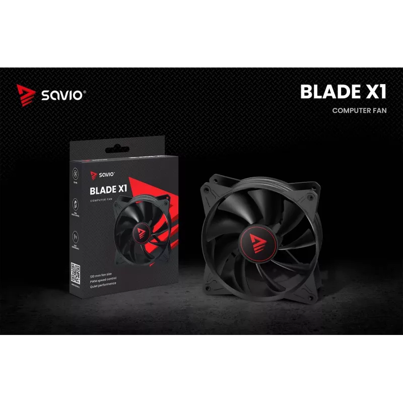 SAVIO SAVGBLADE ventilador de caja 120mm PWM