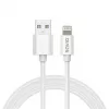 Savio Cl-193 cable USB USB 2.0 2 m USB A USB C/Lightning blanco