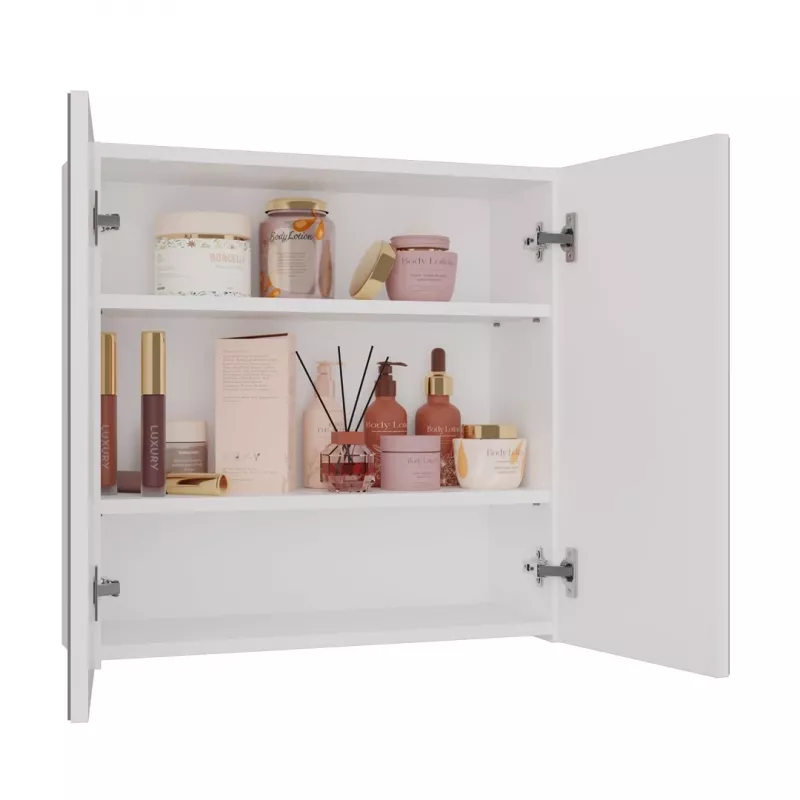 Mueble de baño Topeshop POLA 2DL BIEL blanco