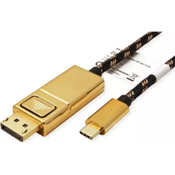 Adaptador gráfico USB ROLINE 11.04.5849 4096 x 2560 píxeles negro - dorado (11.04.5849)