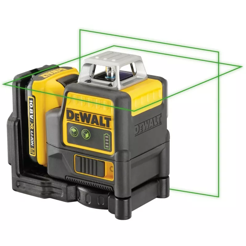 Láser de líneas DeWALT DCE0811D1G nivelador 30 m