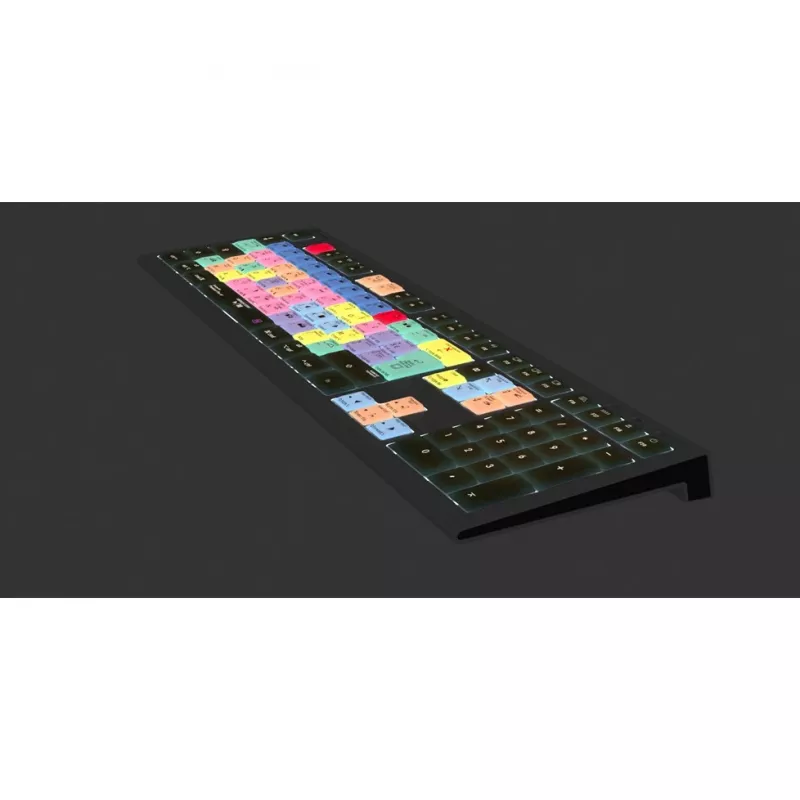 Teclado retroiluminado Logickeyboard Adobe Premiere Pro CC ASTRA 2 Mac francés (LKB-PPROCC-A2M-FR)