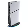 Soporte refrigerador SUBSONIC SA5656 para PS5 y PS5 Slim con iluminación LED, refrigeración multiventilador, alimentación USB