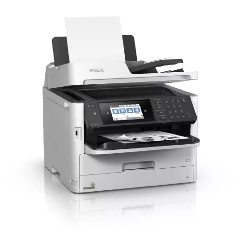 Impresora de inyección de tinta Epson WorkForce Pro WF-M5799DWF Multifunción monocromo A4, alto volumen de impresión 60.000–100.000 páginas