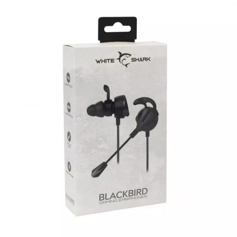 Auriculares White Shark BLACKBIRD