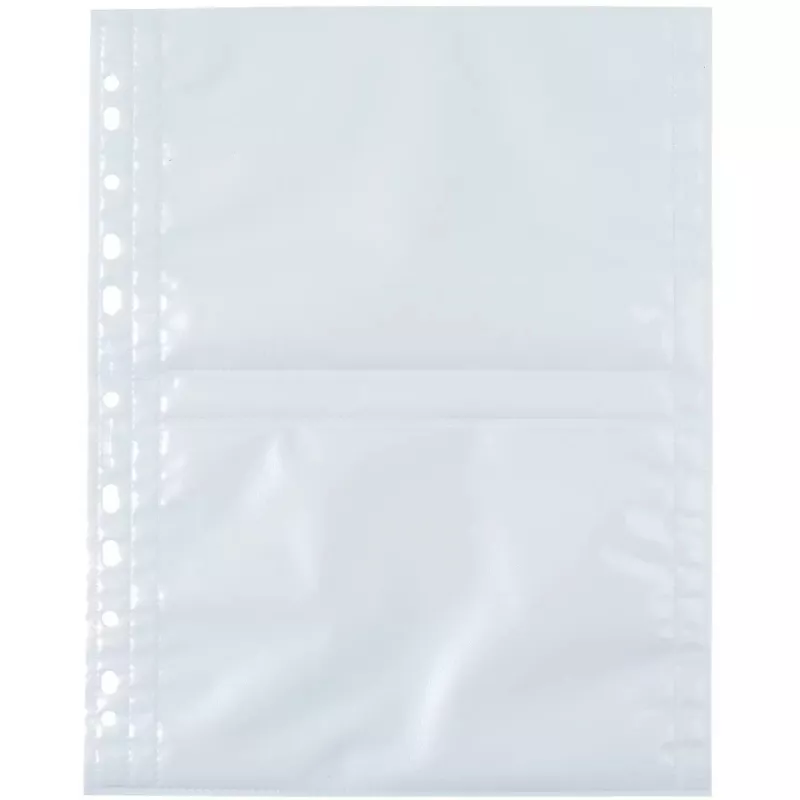 Fundas para fotos HERMA Fotophan 13x18 cm Horizontal blanco 10 uds.