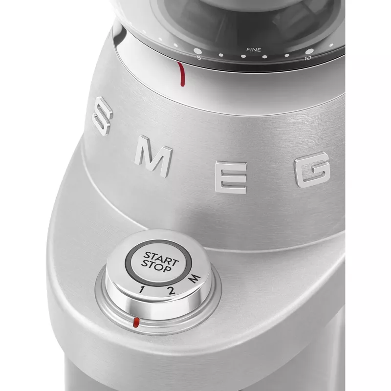 Molino de café SMEG 50s Style CGF02SSEU *plata*