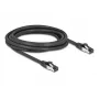 Cable de red DeLOCK 80573 RJ-45 Cat8.1 3 m negro