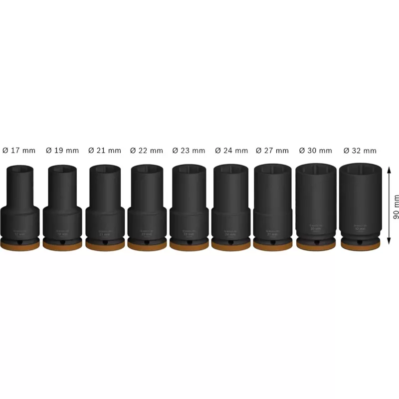 Set de vasos Bosch PRO 3/4