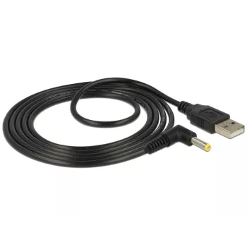 Cable de alimentación DeLOCK 85544 USB A 1,5 m negro