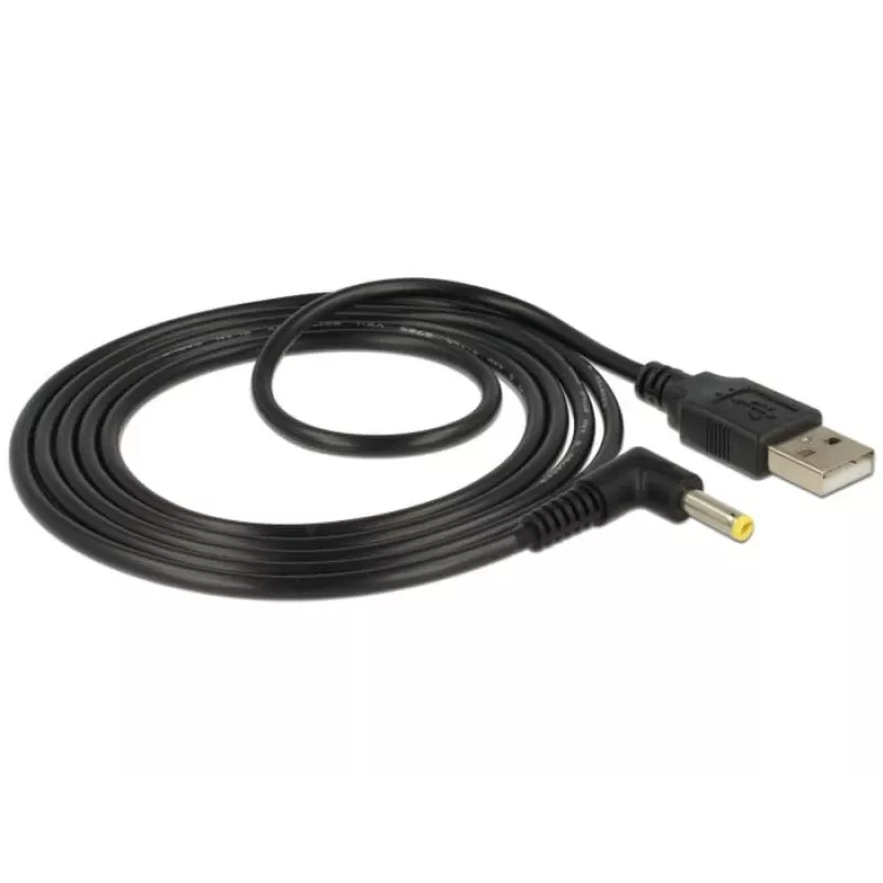 Cable de alimentación DeLOCK 85544 USB A 1,5 m negro