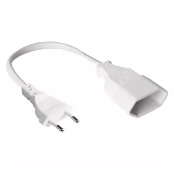 Good Connections Alargador euro blanco 0,5m