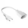 Good Connections Alargador euro blanco 0,5m