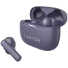 Auriculares con micrófono Canyon CNS-TWS10PL True Wireless Stereo (TWS) in-ear para llamadas/música/deporte/día a día USB Type-C Bluetooth violeta (CNS-TWS10PL)