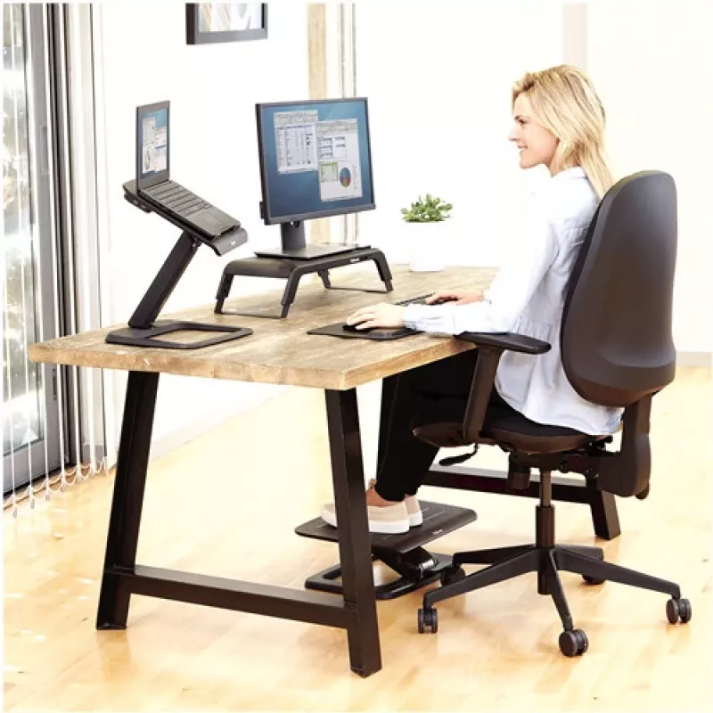 Soporte para monitor FELLOWES Hana – Negro 230V EU/UK