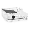 Depósito Alphacool 15075 Acrílico Negro Transparente 120mm