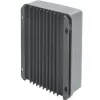 Qoltec, Regulador de carga solar MPPT con sensor de temperatura 20A 12V/24V Pantalla LCD 2 X USB