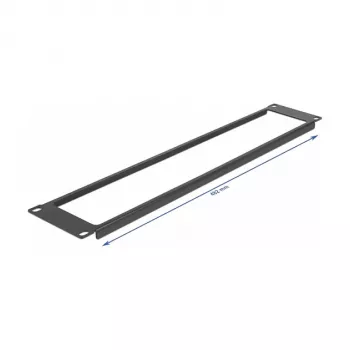 Placa ciega DeLOCK panel para armario de red 19
