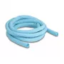 DeLOCK Funda de malla autoadhesiva resistente al calor 2 m x 10 mm azul