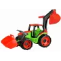 Lena GIGA TRUCKS Traktor con pala frontal, tractor, 3 año(s), plástico, azul, gris, blanco