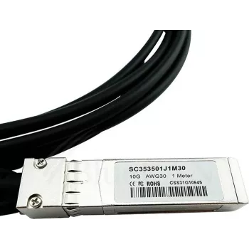 BlueOptics MCP2103-X002B-BL Cable DAC SFP+, 2 m, negro