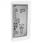 Distroplate Phanteks NV9 Stealkey D-RGB blanco