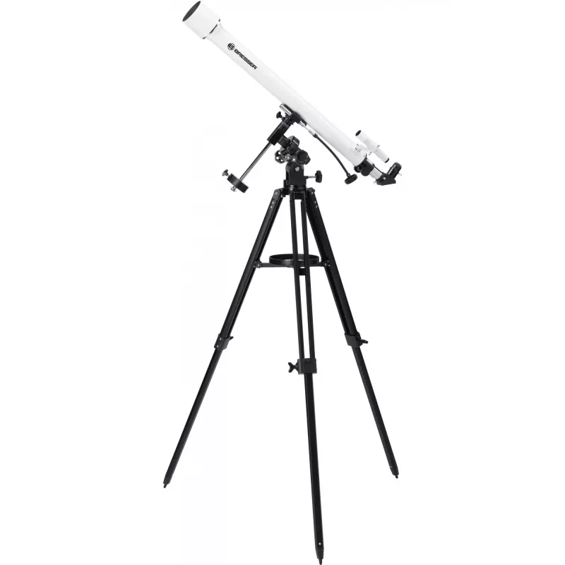 Telescopio refractor Bresser Optics CLASSIC 60/900 EQ 338x negro - blanco (4660910)
