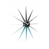 NeXtime Reloj 3051bl Nova, Ø50 cm, pared, negro/azul