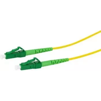 LogiLink Cable de conexión de fibra óptica, 2x LC simplex, OS2, 10 m, amarillo conector LC simplex - conector LC simplex, fibra: G657.A2, - 1 unidad (FPSLC10)