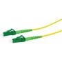 LogiLink Cable de conexión de fibra óptica, 2x LC simplex, OS2, 10 m, amarillo conector LC simplex - conector LC simplex, fibra: G657.A2, - 1 unidad (FPSLC10)