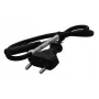 HP - Cable de alimentación - BS 1363 (M) a IEC 60320 C7 - 0,5 m - Negro - Oriente Medio, Europa - para Deskjet F4210, F4213, F4224, F4230, F4250, F4273, F4274, F4275, F4283, F4288, F4292, F
