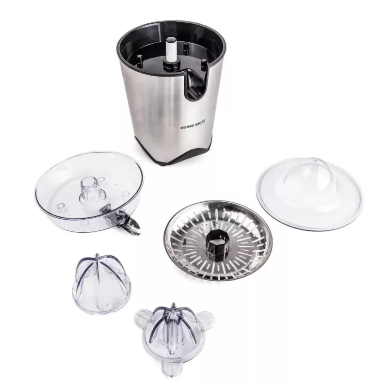 ROMMELSBACHER ZP 60/E, negro, acero inoxidable, 100 W, 220 - 240 V, 50 / 60 Hz, 16 cm, 255 mm