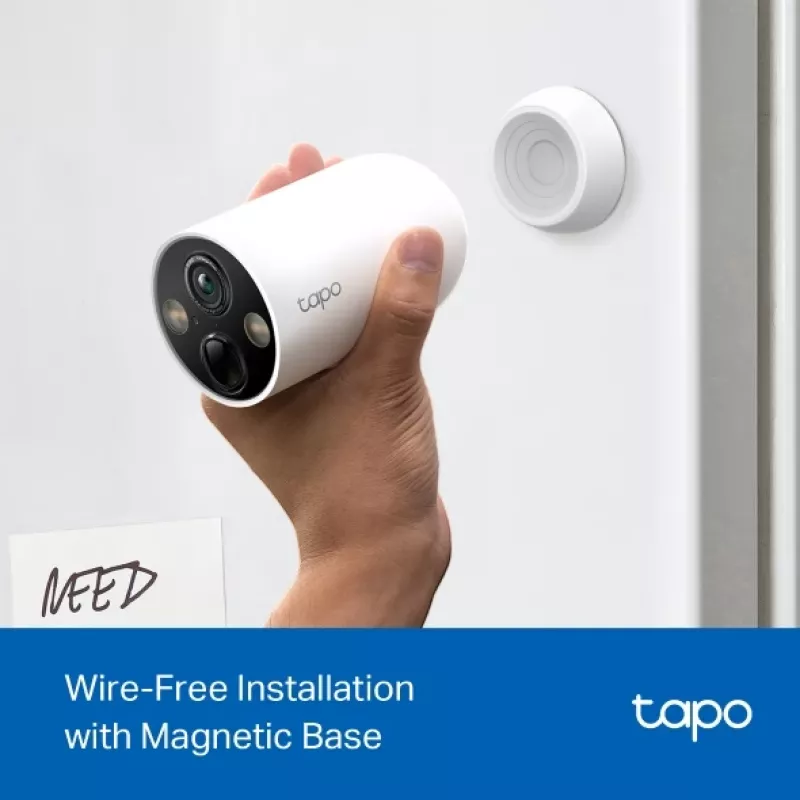 TP-Link Tapo cámara de vigilancia inalámbrica inteligente, pack de 2