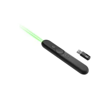 Lenovo | Mando de presentación recargable con láser | Negro