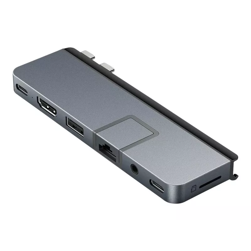 Hyper | HyperDrive DUO PRO 7-in-2 Hub USB-C para MacBook Air/Pro 2016-2020 | Conectores Ethernet LAN (RJ-45) 1 | Número de conectores HDMI 1