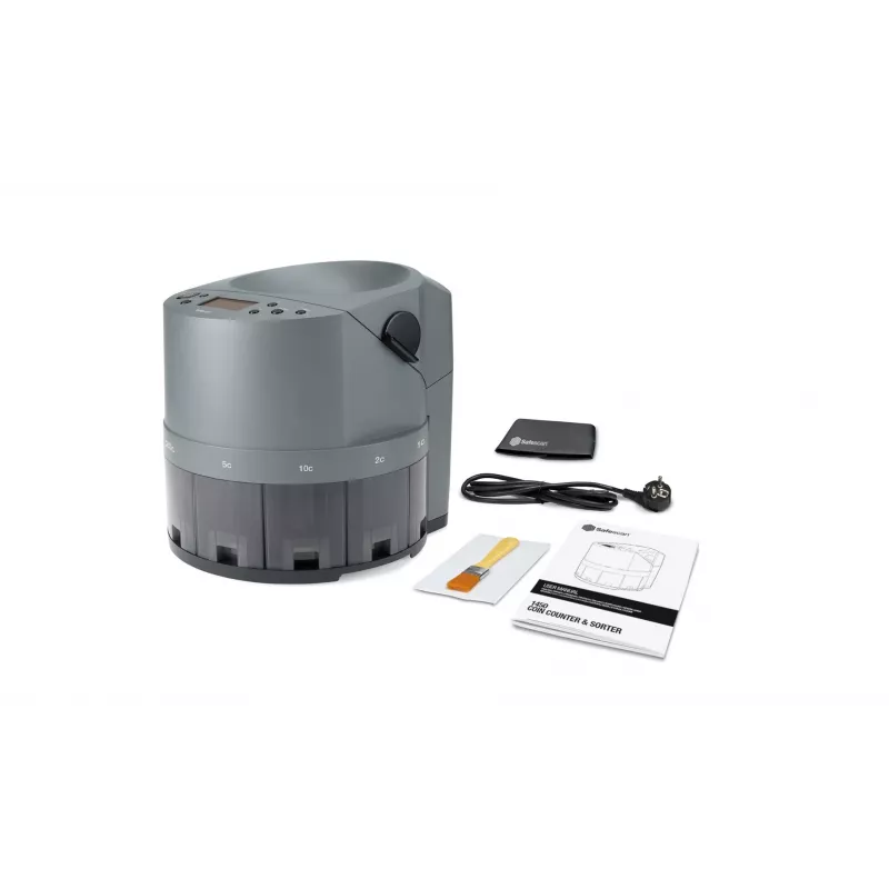 Safescan 1450 Contadora de monedas Gris