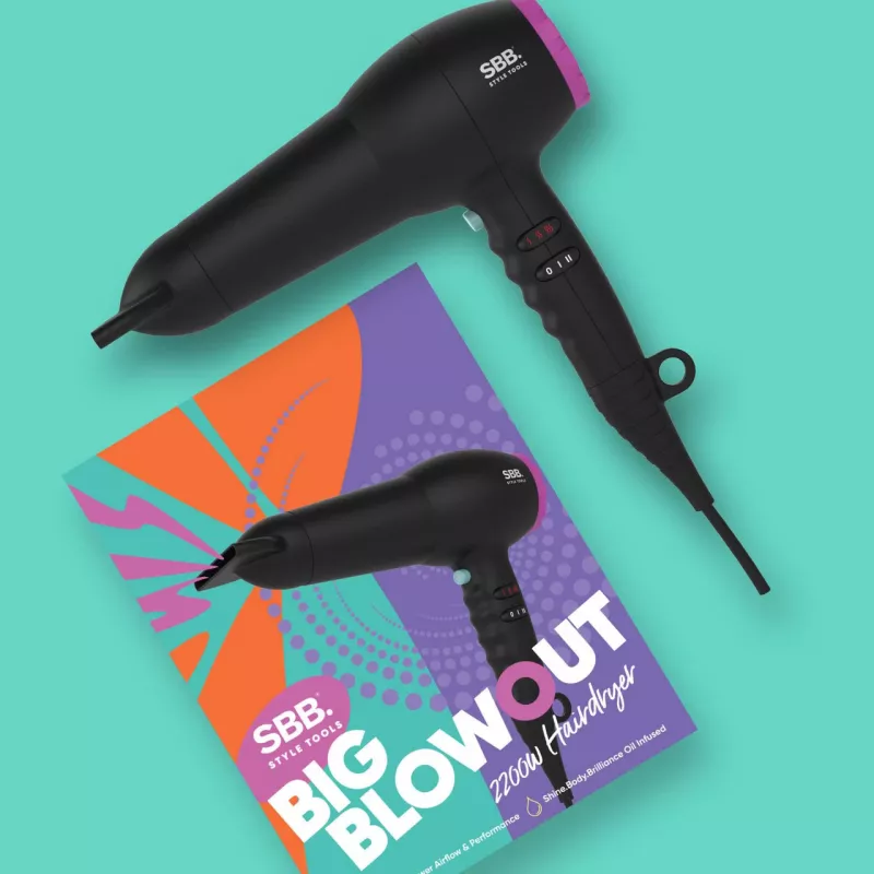 Secador de pelo SBB SBDR-5000-EU 2000W