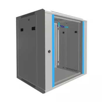 Armario de pared para rack Extralink 12U 600x450 gris de montaje en pared