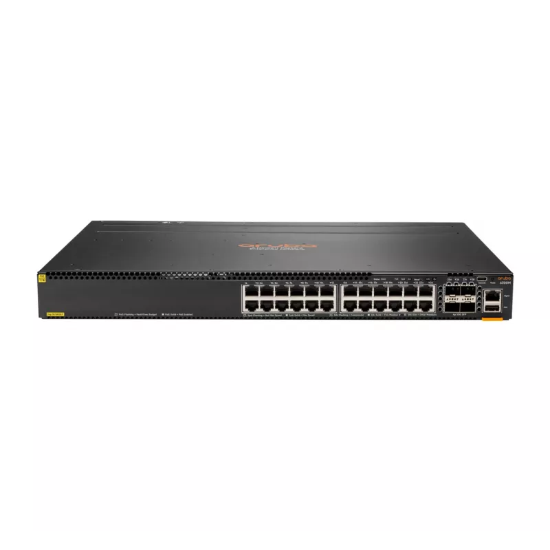 Switch gestionado Aruba 6300M 24 puertos 1GbE Class 4 PoE y 4 puertos SFP56