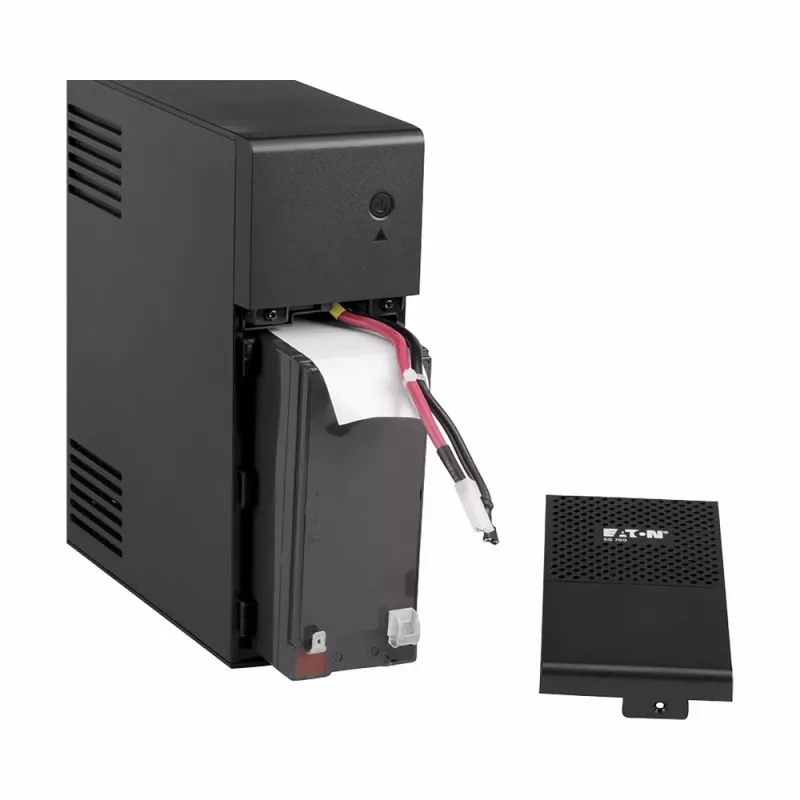 Eaton 5S 700i SAI, Line-Interactive, 700 VA / 420 W, 6 tomas de CA, USB, torre, negro