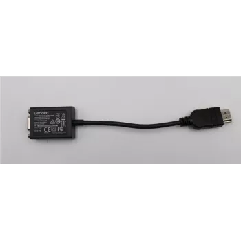 Adaptador HDMI a VGA Lenovo FRU03X7583, compatible con resolución hasta 1080p